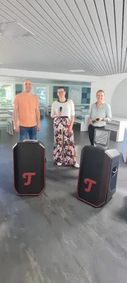 Neue Musikanlage