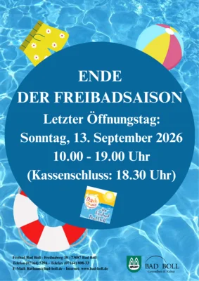 Ende der Freibadsaison