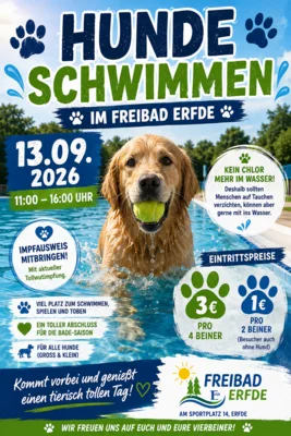 Hundeschwimmen im Freibad am 13.09. (Bild vergr&ouml;&szlig;ern)