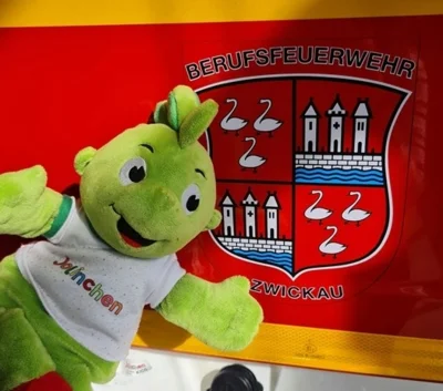 Meldung: Besuch der Berufsfeuerwehr Zwickau
