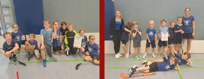 Unsere Floorballer in Taunusstein