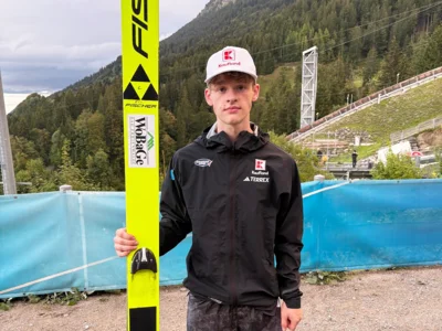 Florian Fechner holt Alpencup-Punkte, Mila Twarok springt im Probedurchgang 17 Meter weiter