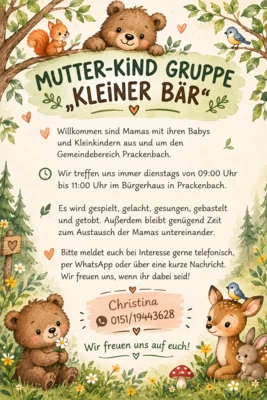 Mutter-Kind-Gruppe "Kleiner Bär"