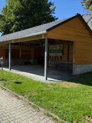 Erweiterungsbau des SV Großrückerswalde 49 e.V. am Sportlerheim (Bild vergr&ouml;&szlig;ern)