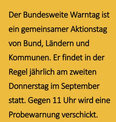 Warntag (Bild vergr&ouml;&szlig;ern)