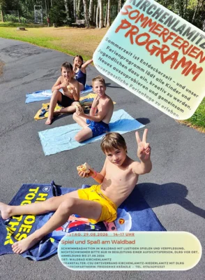 Meldung: Ferienaktion im Waldschwimmbad
