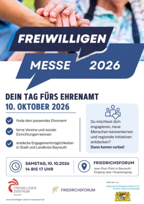Freiwilligen Messe Friedrichsforum Bayreuth