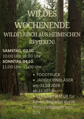 Wildes Wochenende am 03/04.10.2026 (Bild vergr&ouml;&szlig;ern)