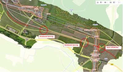 Straßensperrung – Waldzufahrt „Vor dem Eberstal“ Röhrda/Netra (Bild vergr&ouml;&szlig;ern)