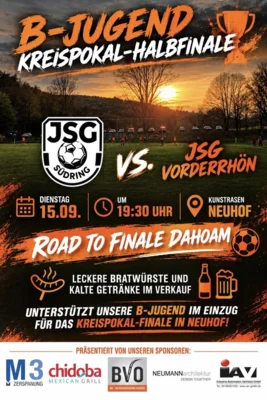 Kreispokal Halbfinale B-Junioren (Bild vergr&ouml;&szlig;ern)