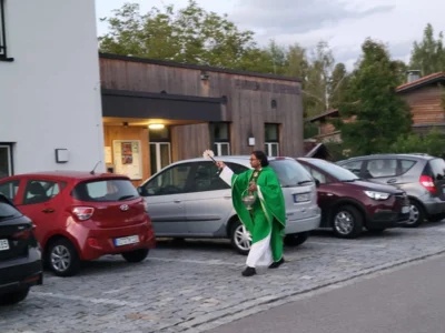 Gottes Segen für Fahrzeuge