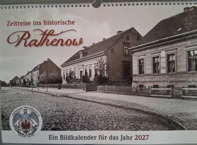 Historische Kalender Rathenow 2027 ab sofort erhältlich