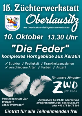 15. Züchterwerkstatt Oberlausitz in Wehrsdorf