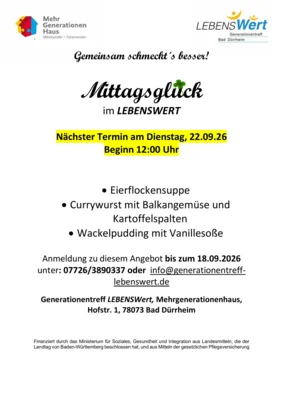 Mittagsglück