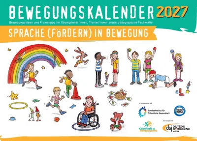 Bewegungskalender 2027 - Mit Bewegung Sprache fördern