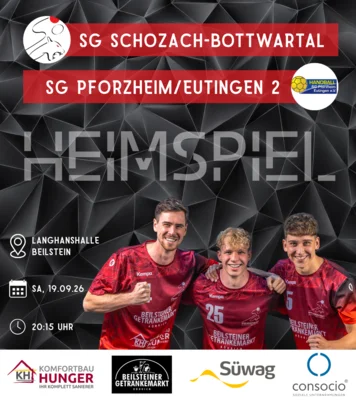 Herren 1 - Saisonstart in der Langhanshalle gegen die SG Pforzheim/Eutingen 2