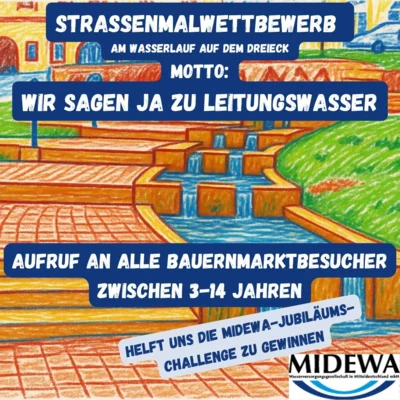Meldung: Straßenmalwettbewerb zum Bauernmarkt