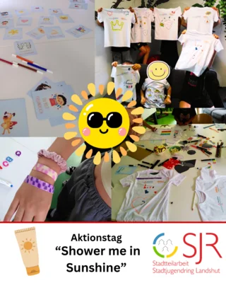 Aktionstag "Shower me in  Sunshine" in der Porschestraße (Bild vergr&ouml;&szlig;ern)