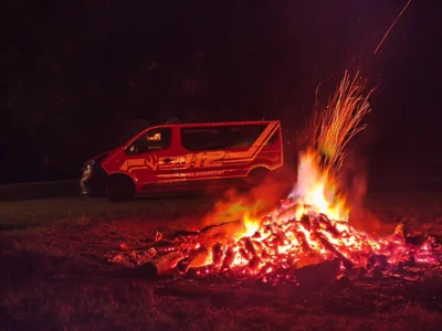 Jugendcamp auf der Niederburg (Bild vergr&ouml;&szlig;ern)