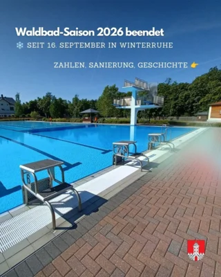 Waldbad-Saison 2026 beendet
