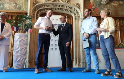 Die Ehrenmedaille der Stadt Arras geht nach Olfen