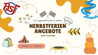 Jugendliche aufgepasst! Das Herbstferienprogramm 2026 ist da! (Bild vergr&ouml;&szlig;ern)