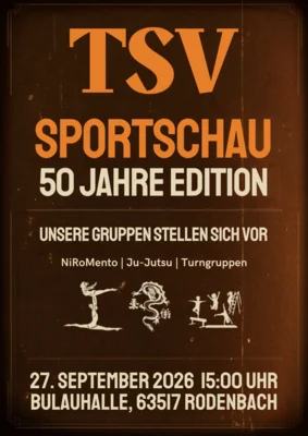Sportschau zum 50-jährigen Jubiläum des TSV Rodenbach (Bild vergr&ouml;&szlig;ern)