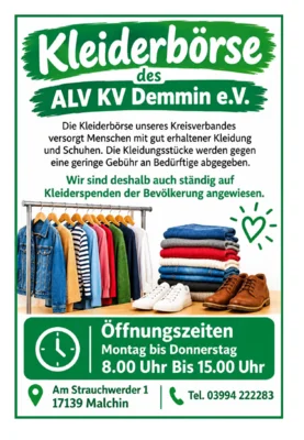 Kleiderspenden gesucht