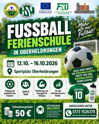 Fußball-Ferienschule in Oberheldrungen (Bild vergr&ouml;&szlig;ern)