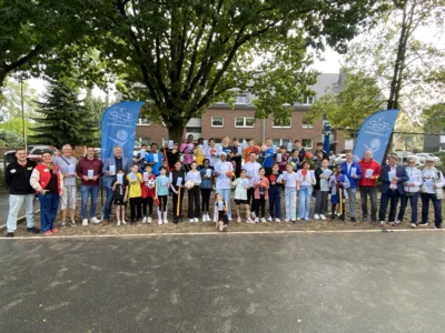 Verteilung der Sportgutscheine an der Fasia-Jansen Gesamtschule