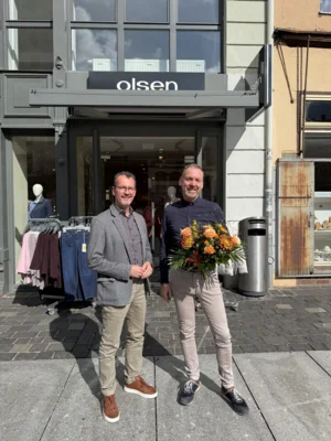 neues Modegeschäft  auf dem Altenburger Markt: “Olsen” eröffnet im Markt 26 (Bild vergr&ouml;&szlig;ern)