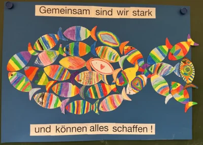 BUNTE FISCHE: Gemeinsam sind wie stark