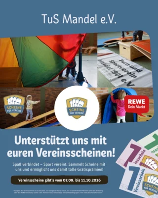 Scheine für Vereine - wir brauchen eure Unterstützung (Bild vergr&ouml;&szlig;ern)