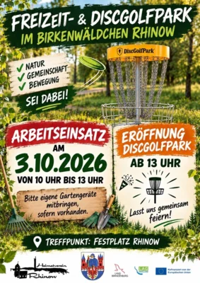 Eröffnung Discgolfanlage