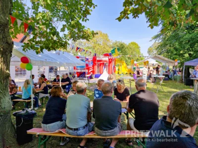 Das Sommerfest in Buchholz am Feuerwehrgerätehaus fand schon 2025 großen Anklang. Dort findet es nun wieder statt. Foto: Stadt Pritzwalk (Bild vergr&ouml;&szlig;ern)