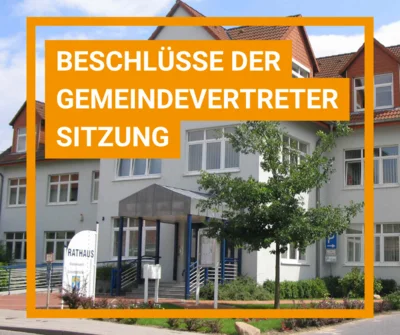 Gemeindevertretung fasst wichtige Beschlüsse (Bild vergr&ouml;&szlig;ern)