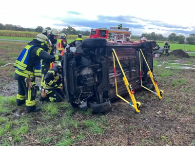Einsatzübung der Feuerwehren Fürstenau und Schwagstorf (Bild vergr&ouml;&szlig;ern)