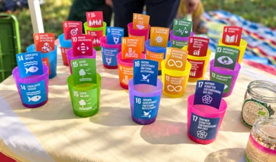 Welche Nachhaltigkeitsziele sind uns am wichtigsten? Unsere SDG-Abstimmung beim Schlossparkfest