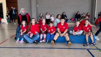 Turnen: MTV Turnkinder beim Abenteuer-Erlebnis-Turnfest für Kinder und Jugendliche des Turnkreises (Bild vergr&ouml;&szlig;ern)