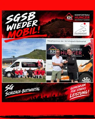 DIe SGSB ist wieder mobil - dank der Komfortbau Hunger GmbH