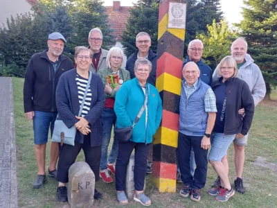 Knesebecker Heimatausschuss besuchte das Grenzmuseum Böckwitz-Zicherie (Bild vergr&ouml;&szlig;ern)