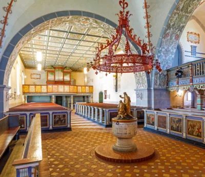 Kirche Klettwitz, Ansicht nach Westen, Bild: Andreas Franke