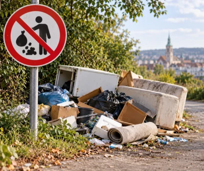 Illegale Müllablagerungen: Stadtverwaltung fordert Verantwortungsbewusstsein