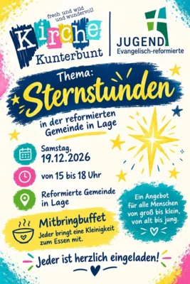 Plakat  Kirche Kunterbunt (Bild vergr&ouml;&szlig;ern)