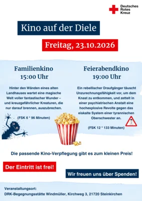 Kino auf der Diele am 23.10.2026