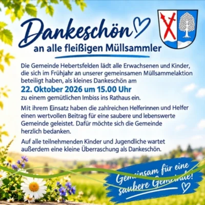 Dankeschön an alle fleißigen Müllsammler! (Bild vergr&ouml;&szlig;ern)