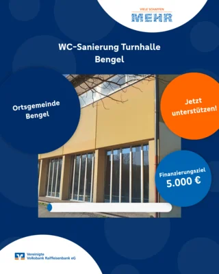 WC-Sanierung Turnhalle Bengel