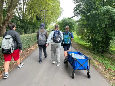 Gemeinsamer Wandertag der Hauptstufe II