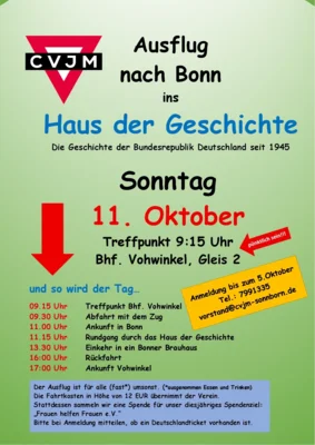 Ausflug ins Haus der Geschichte nach Bonn (Bild vergr&ouml;&szlig;ern)