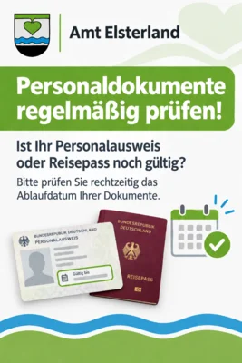 Hinweis zu Ausweisdokumenten